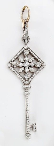 TIFFANY & CO.
Pendentif en platine (950/1000)...