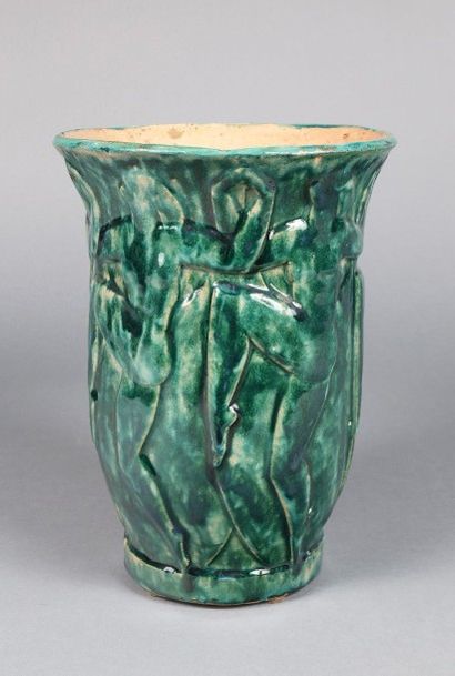 Edouard CAZAUX (1889-1974)
Vase de forme...