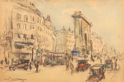 GEN PAUL (1895-1975)
La porte Saint Denis,...