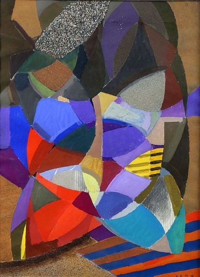 Alfred RETH
Composition, 1959 Technique mixte...