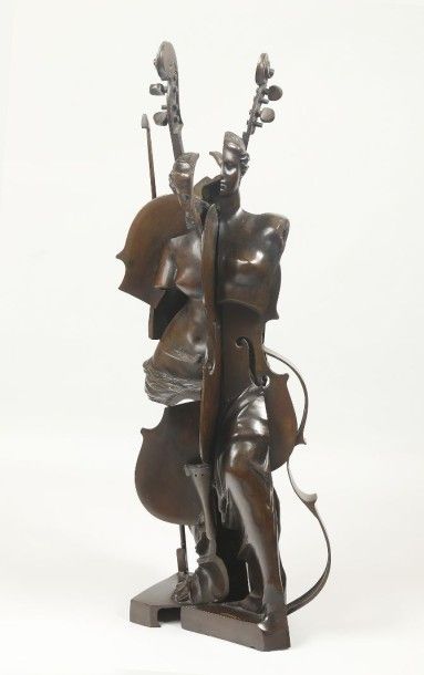 ARMAN (1928-2005)
Venus au violon, 1988 Bronze...