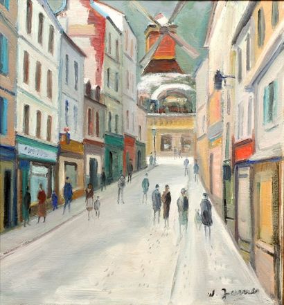 Willy James ROCHAT (1920 - 2004)
Moulin de...