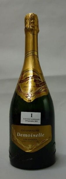 1 Bouteille CHAMPAGNE DEMOISELLE VRANKEN...