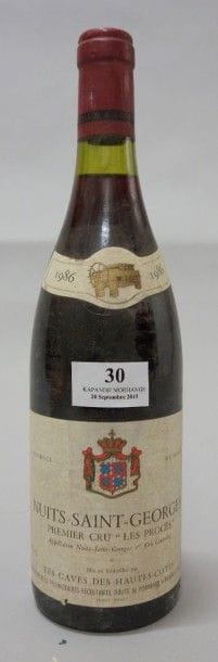 1 Bouteille Nuits St. Georges 