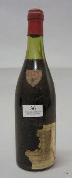 1 Bouteille SAVIGNY LES BEAUNE - FROMAGEOT...