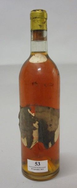 1 Bouteille CHÂTEAU RAYMOND LAFON - Sauternes...
