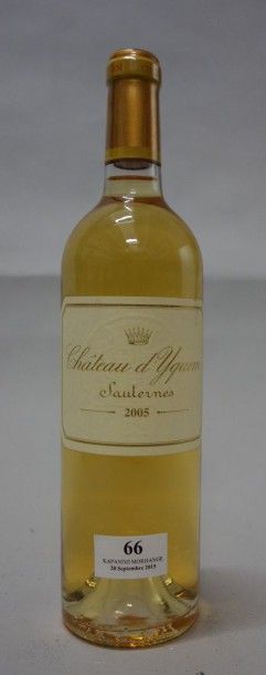 1 Bouteille CHÂTEAU YQUEM - Sauternes 20...