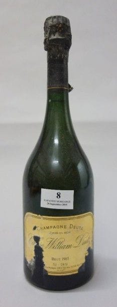 1 Bouteille CHAMPAGNE WILLIAM DEUTZ Cuvée...
