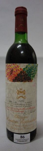 1 Bouteille CHÂTEAU MOUTON ROTHSCHILD - Pauillac...