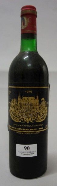 1 Bouteille CHÂTEAU PALMER - Margaux 1976...