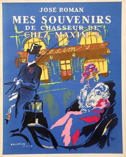 [MAXIM'S] Ensemble de 3 ouvrages. - [Raymond...
