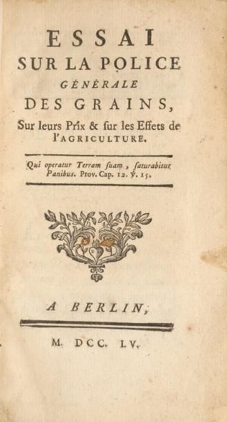 [AGRICULTURE] [CEREALES] [HERBERT (Jean-Jacques]....