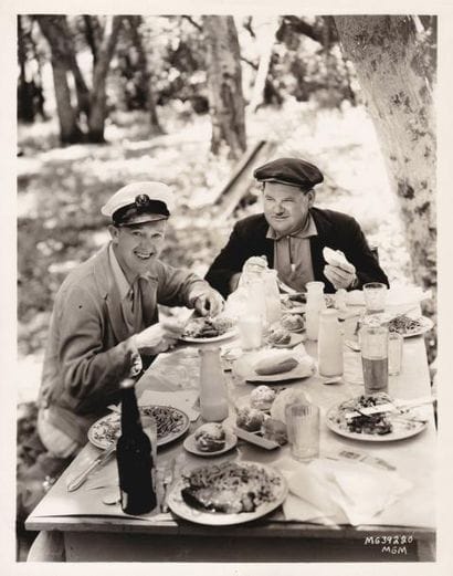 LAUREL & HARDY, C. 1933 Épreuve argentique...
