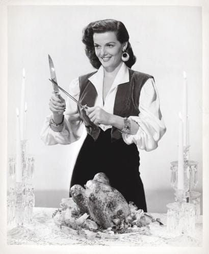 JANE RUSSELL, C. 1953 Épreuve argentique...