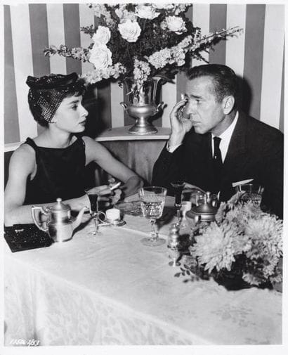 SABRINA Audrey Hepburn et Humphrey Bogart...