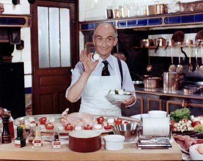 L'AILE OU LA CUISSE Louis de Funès dans le...