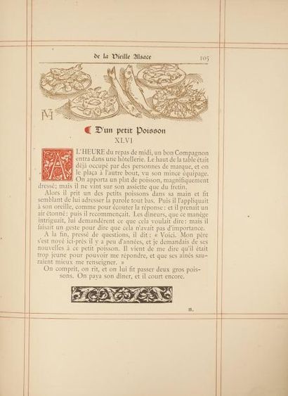 [GENERALITES] [ALSACE]. REIBER (Emile). Les...