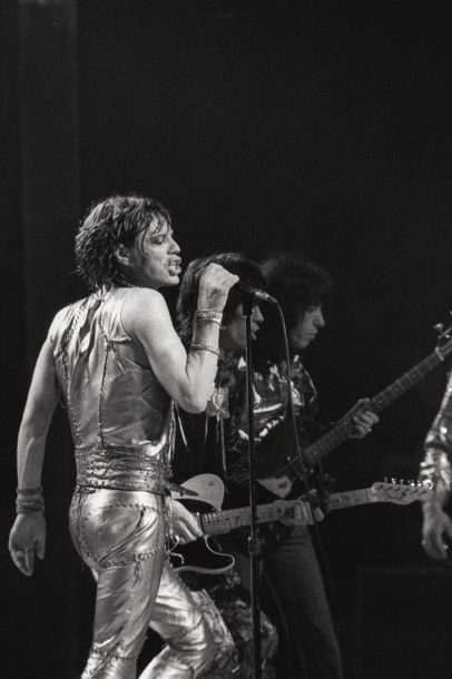 MICK JAGGER, KEITH RICHARDS ET BILL WYMAN

Concert...