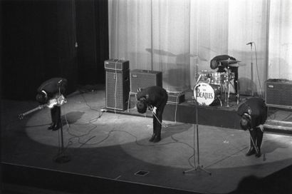 THE BEATLES

Concert à l'Olympia, à Paris...