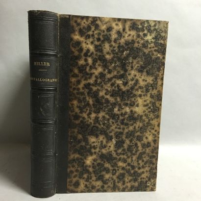 [Minéralogie] MILLER (William Hallowes) Traité...