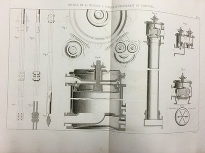 [Mines]. COMBES (Charles). Traité de l'exploitation...