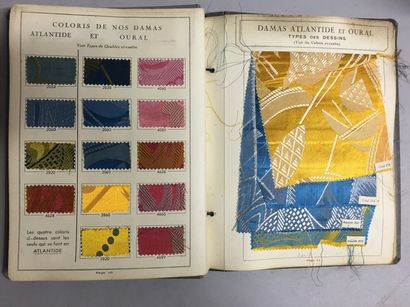 [Textiles]. CATALOGUE BLANC. S.l., s.n.,...