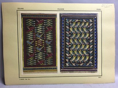[Textiles]. Tapis de Pologne, Lithuanie et...