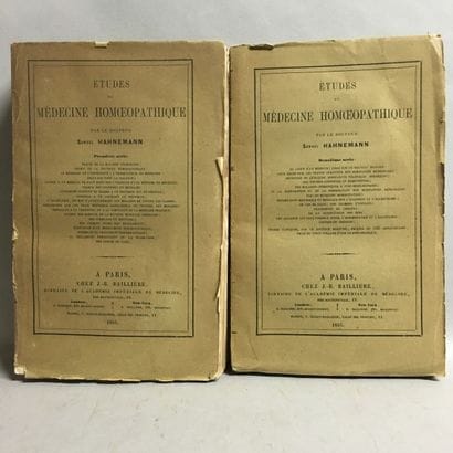 [Médecine]. HAHNEMANN (Samuel). Etudes de...