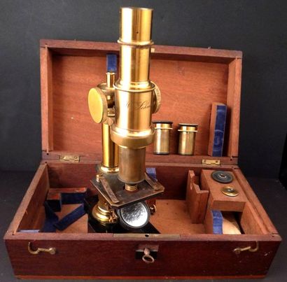 [Optique] Microscope W. SCHWARTZ.

Laiton...