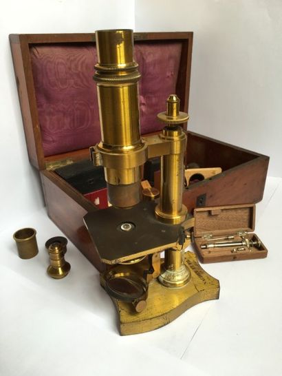 [Optique] Microscope monoculaire NACHET &...
