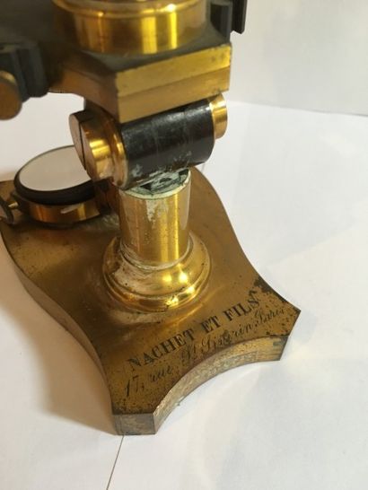 [Optique] Microscope monoculaire NACHET &...