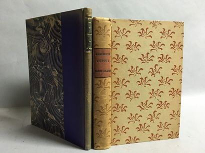 AUDOUX (Marguerite). Marie-Claire. Roman....