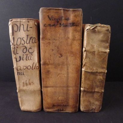 [Auteurs antiques]. Ensemble de 3 ouvrages.

-...