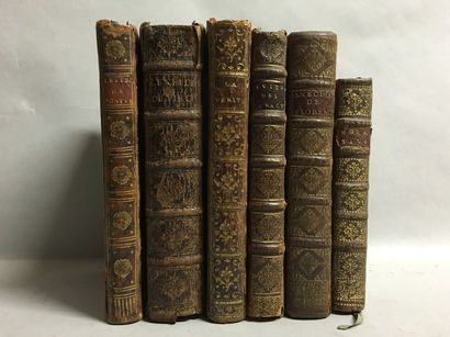 [Auteurs antiques]. Ensemble de 6 ouvrages...