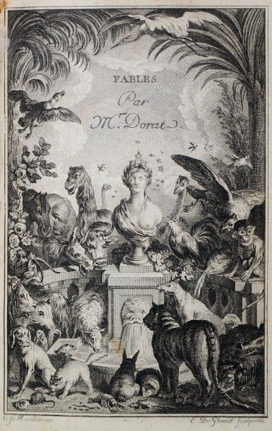 DORAT (Claude-Joseph). Fables nouvelles Paris,...