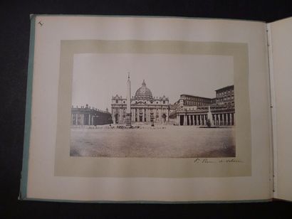 [Rome] [Photographies] PELLEGRINI (Angelo)....