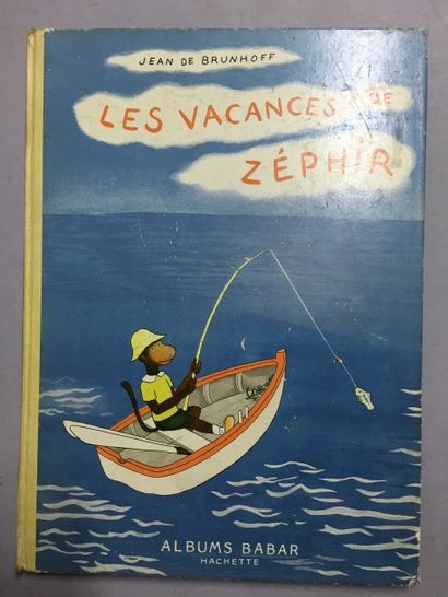 [Enfantina]. BRUNHOFF (Jean de). Les vacances...