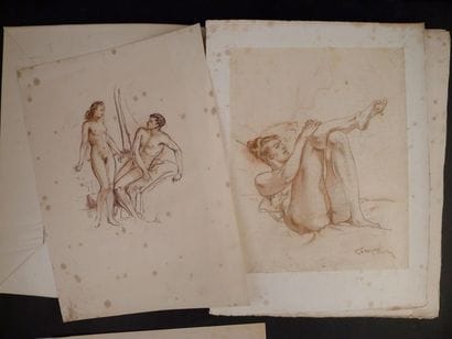 LOBEL-RICHE. VERLAINE (Paul). Chansons pour...
