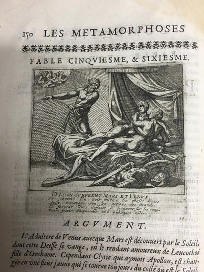 OVIDE. Les métamorphoses… divisées en XV...