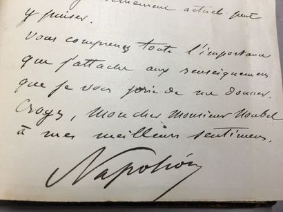 DUPONT (Léonce). Le quatrième Napoléon. 3e...