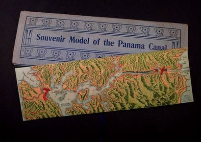 [Panama]. Carte en couleurs et en relief...