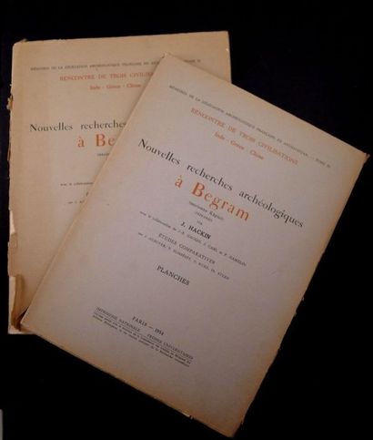 HACKIN (Joseph). Nouvelles recherches archéologiques...