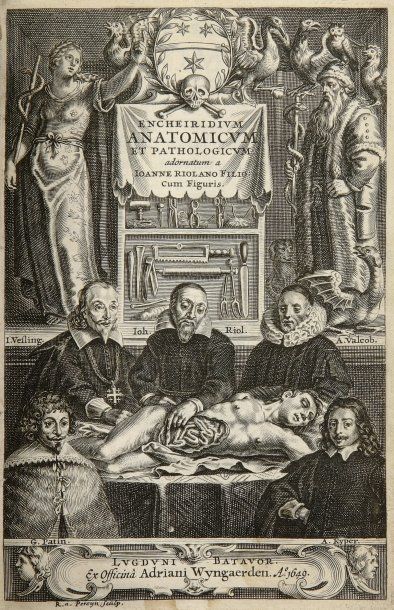 RIOLAN (JOANNES) 1577-1657
Encheiridium Anatomicum...