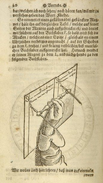 [SECRÉTAIRE, LIVRE DU PARFAIT]. Der Deutsche...