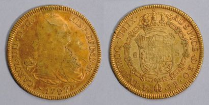 BOLIVIE. CHARLES IV (1788-1808).
8 Escudos....