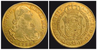 CHARLES IV (1788-1808).
8 Escudos. Popayan....