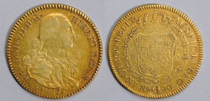 8 Escudos. Nuevo Reino. 1817. (Fr. 60). TB...