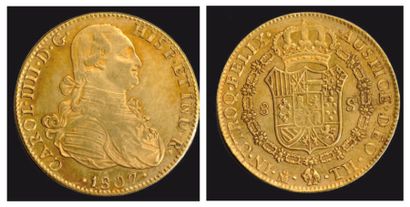 8 Escudos. Mexico. 1807. (Calico 1044, Fr....