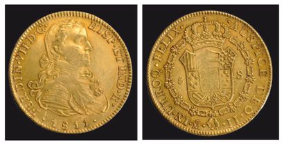 8 Escudos. Mexico. 1811. (Calico 1258, Fr....