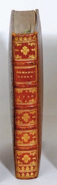 ALMANACH ROYAL, ANNÉE M. DCC. L. Paris, Veuve...